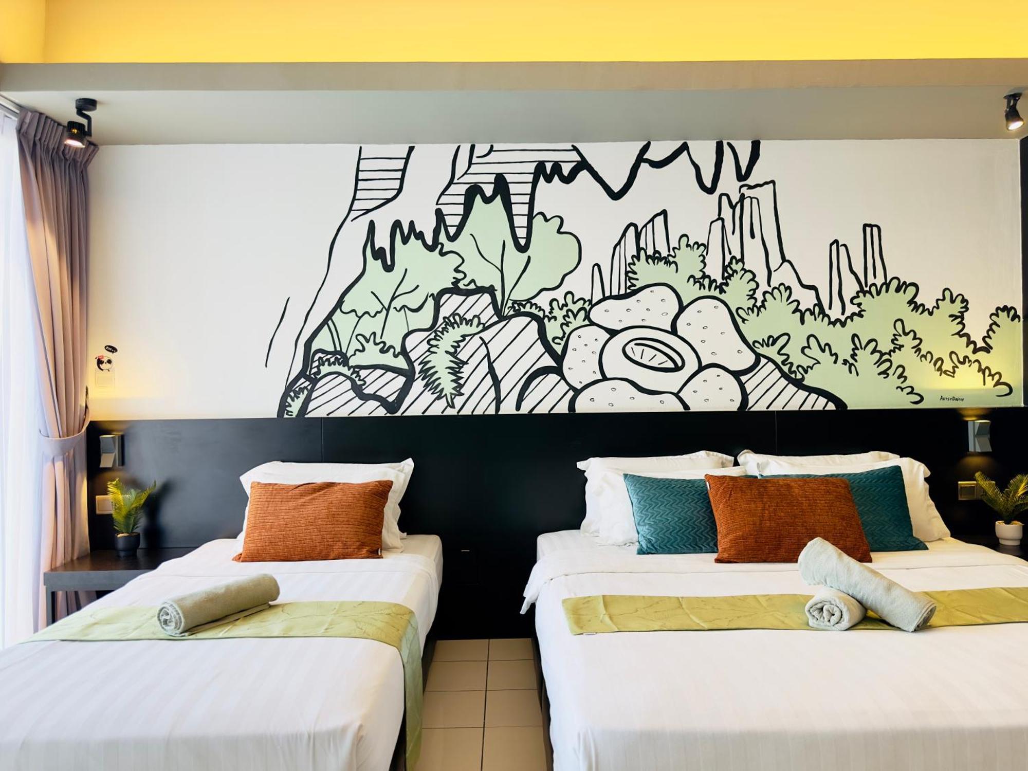 Owl Nest Suite' At Aeropod Sovo Kota Kinabalu Buitenkant foto