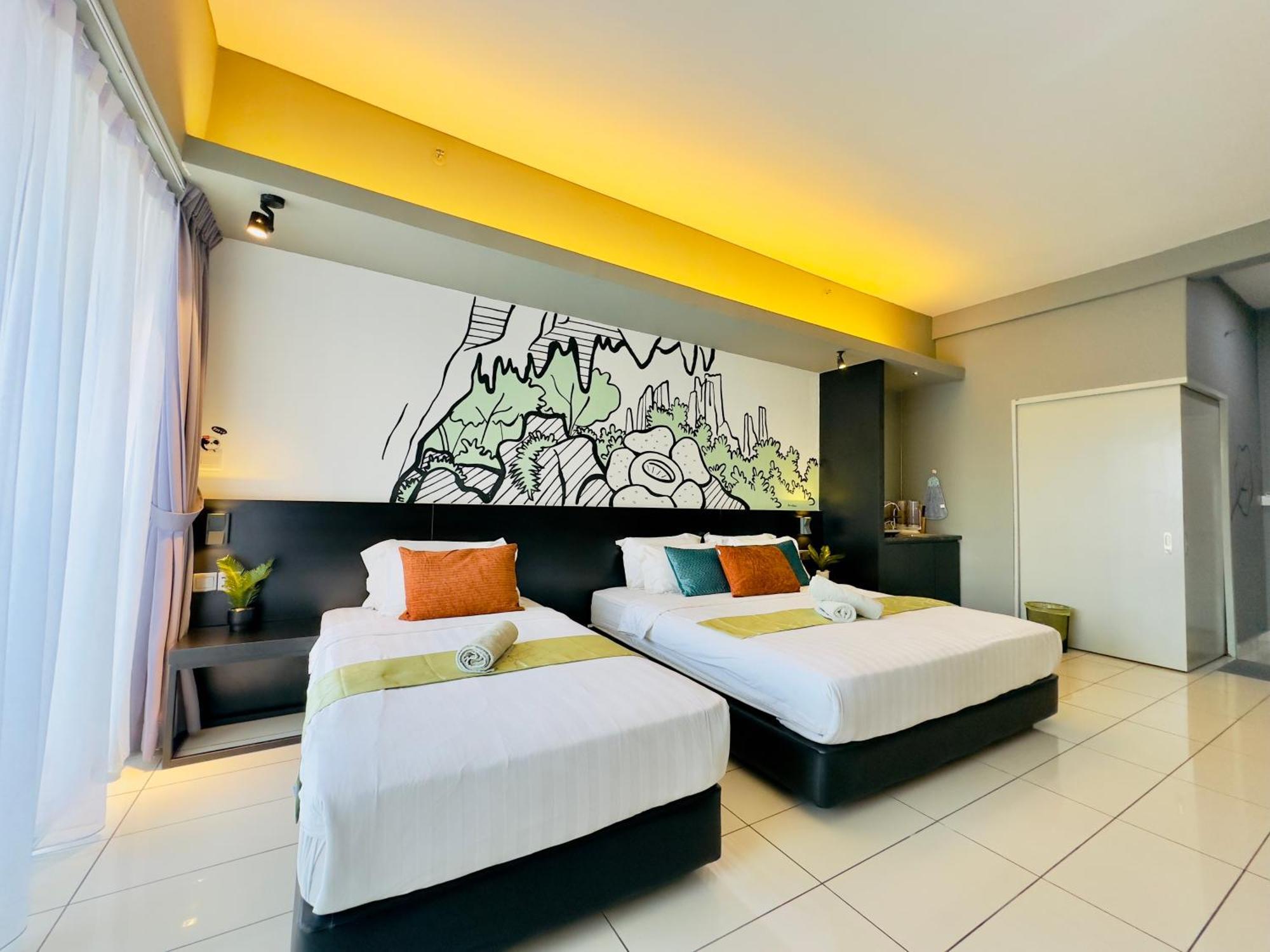 Owl Nest Suite' At Aeropod Sovo Kota Kinabalu Kamer foto